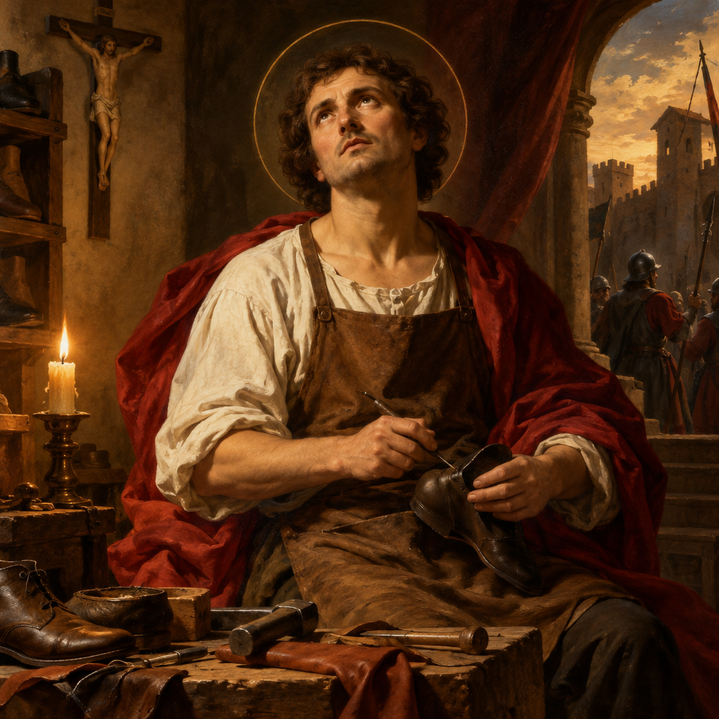 Saint of the Day: St Crispin (25 October)
